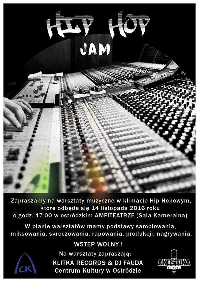 Hip hop Jam z Klitką Records i Dj Fauda