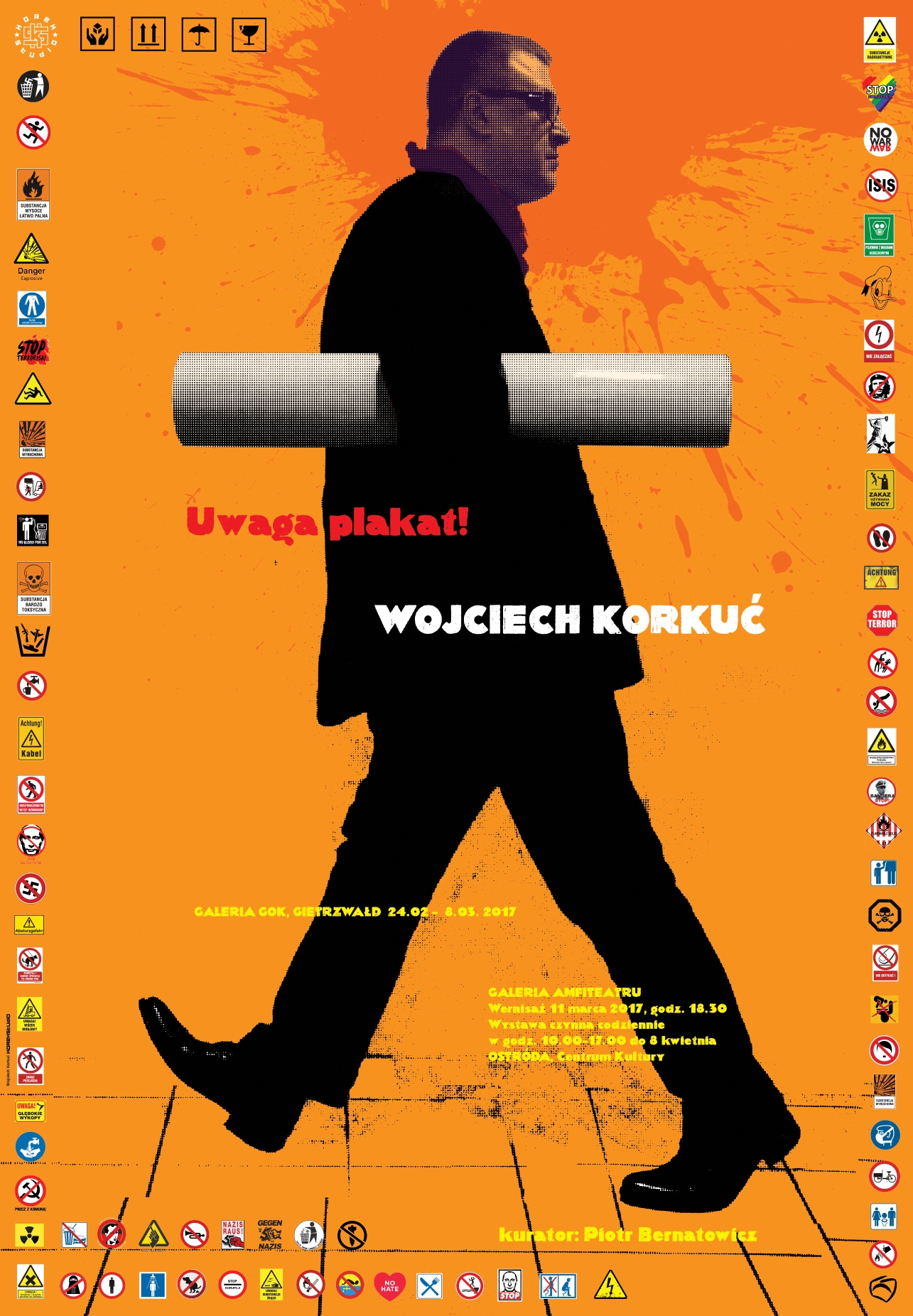 Uwaga plakat! Wojciech Korkuć
