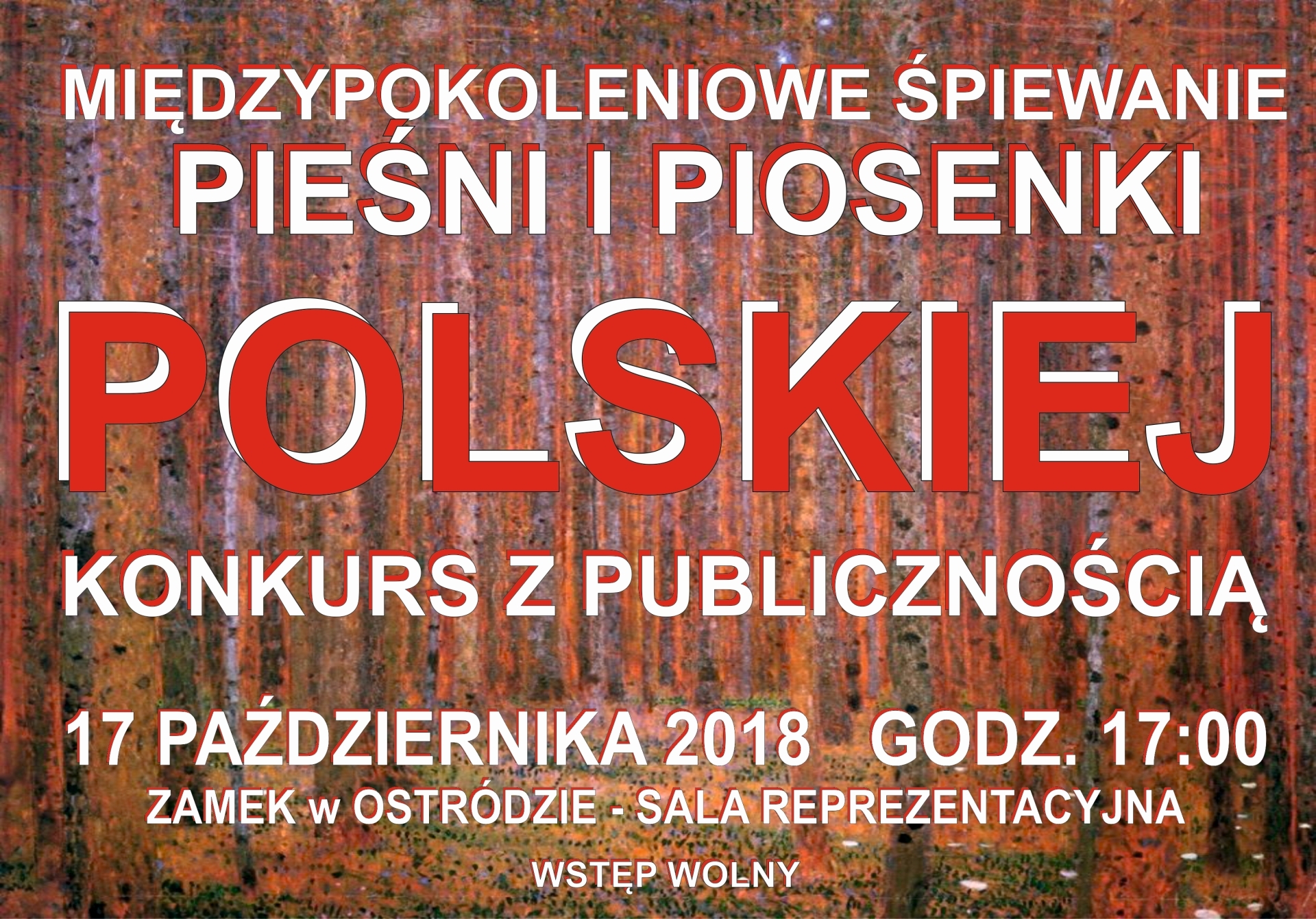 Konkurs  Piosenki Polskiej z publicznością
