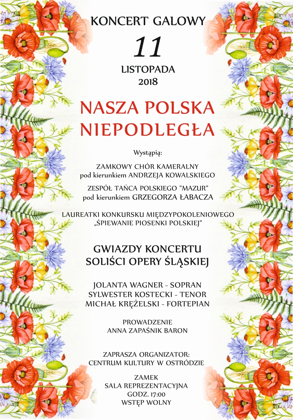Koncert Galowy- Nasza Polska Niepodległa