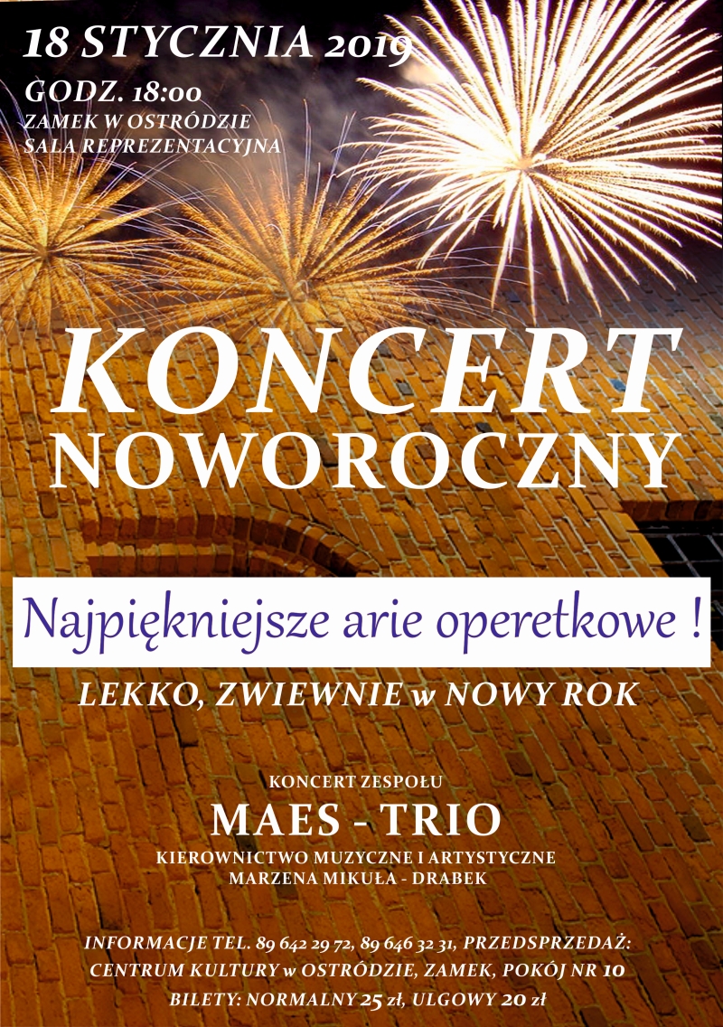 Koncert Noworoczny-18 stycznia 2019