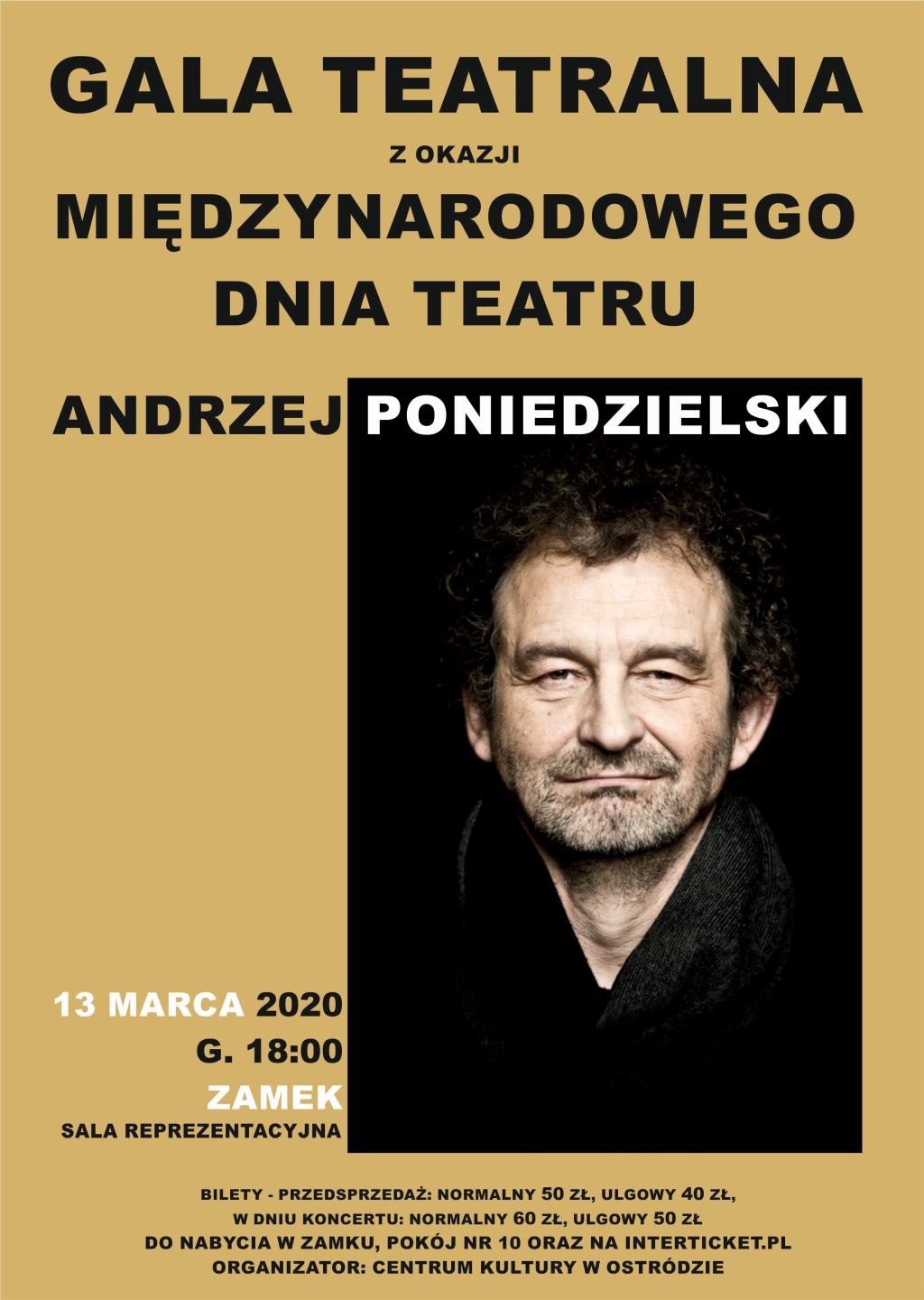 Gala Teatralna – Andrzej Poniedzielski