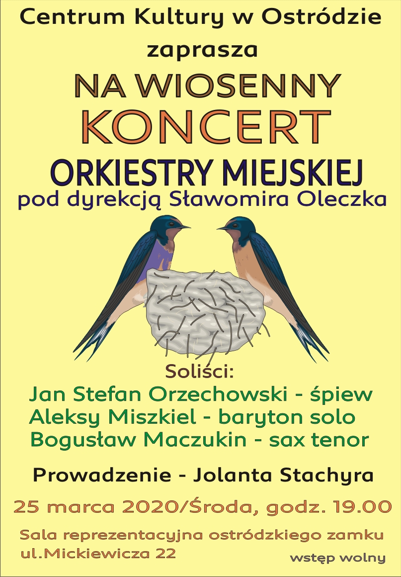 Wiosenny koncert Orkiestry Miejskiej