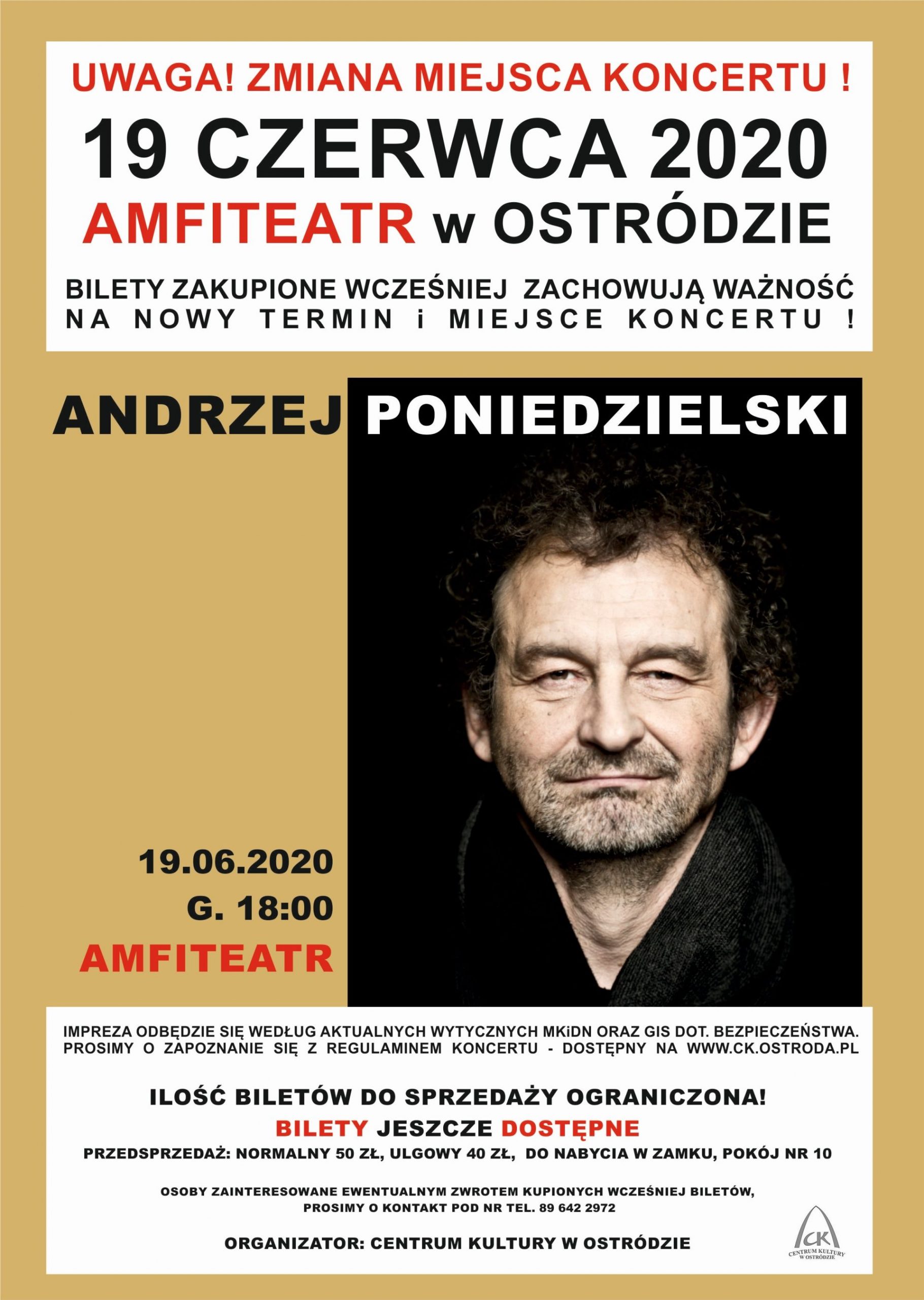 Aktualizacja Koncertu Andrzeja Poniedzielskiego